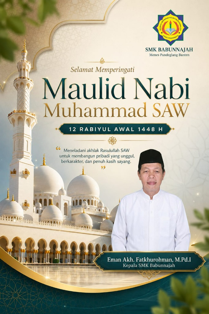 Peringatan Maulid Nabi Muhammad SAW SMK Babunnajah